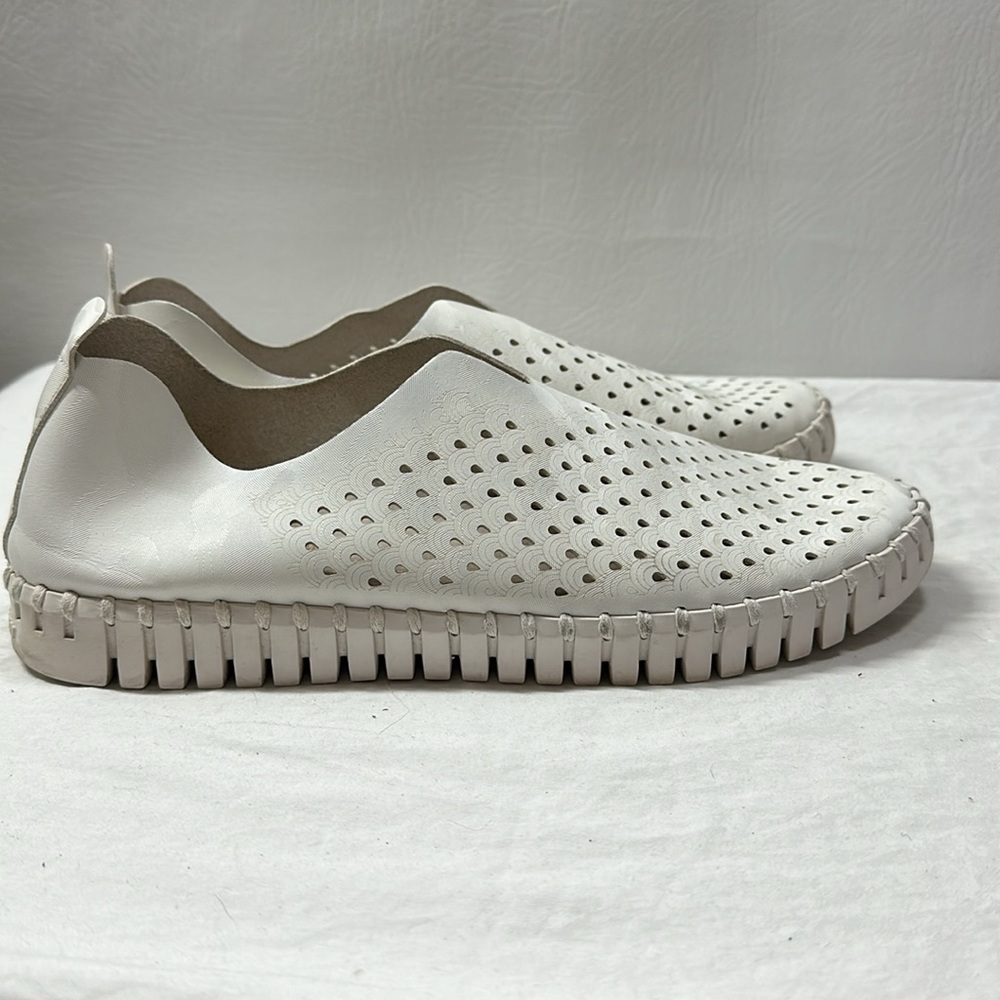 Ilse Jacobsen Tulip 139 Perforated Microfiber Slip Ons, EU 41 - Picture 4 of 8